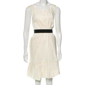 Marc Jacobs Asymmetric Hem Pleated Mini Dress Size: M | US 8